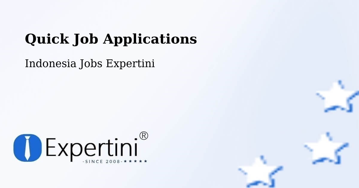Quick Apply Feature – Sleman - Indonesia Jobs Expertini